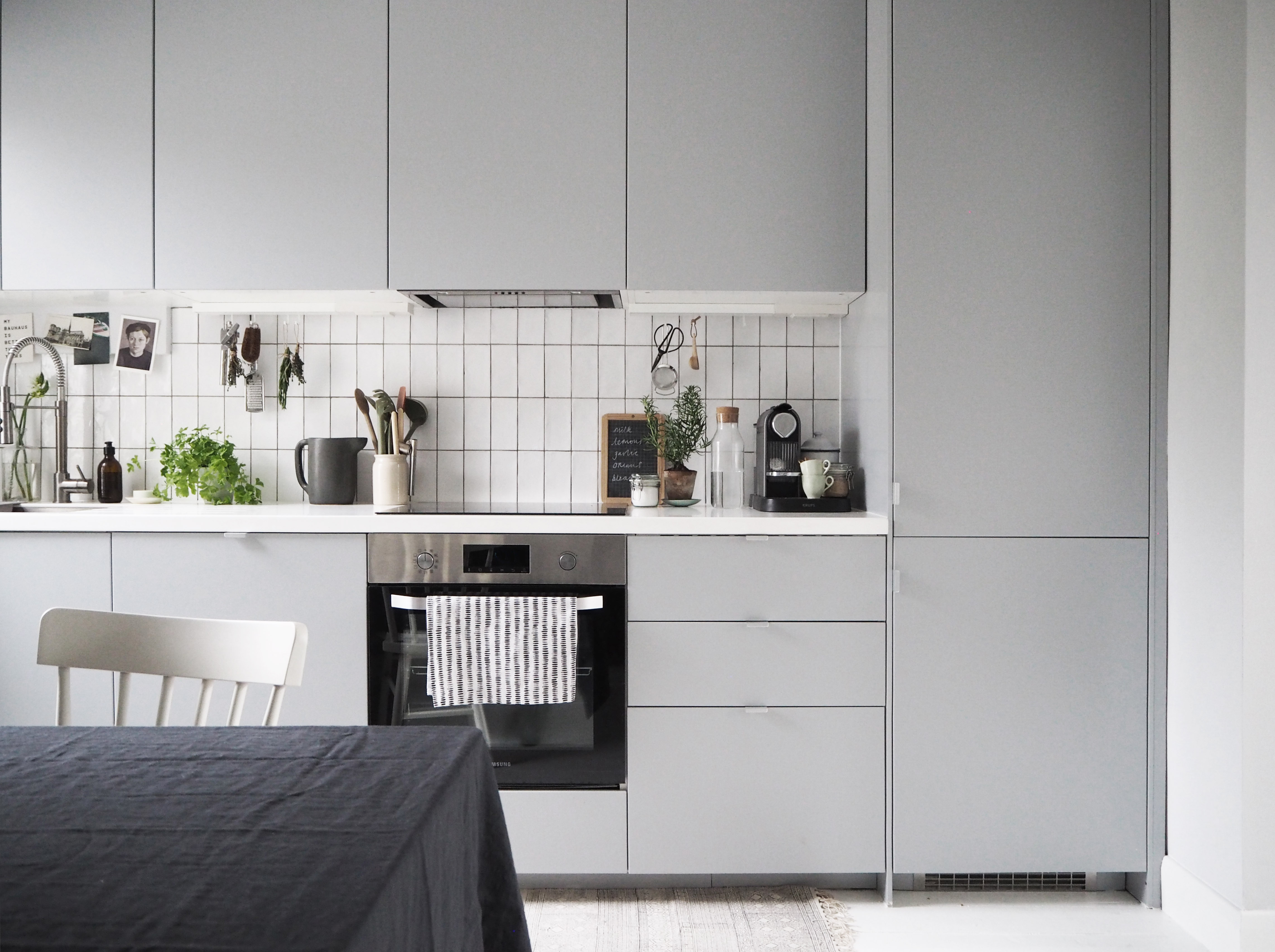 Cuisine Ikea Gris Clair Brillant Collection | Cinco Tacos Cocina